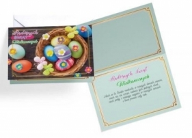 Karnet B6 3DV-169 Wielkanoc