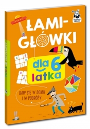 Łamigłówki dla 6-latka. Kapitan Nauka - Opracowanie zbiorowe
