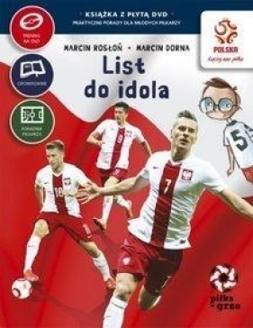 PZPN Piłka w grze List do idola + DVD - Rosłoń Marcin, Dorna Marcin