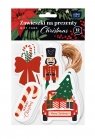  Zawieszki na prezent - Christmas, 12 szt.