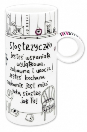 Kubek Slim. Super Siostra