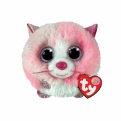 Ty Puffies Tia - różowy kot