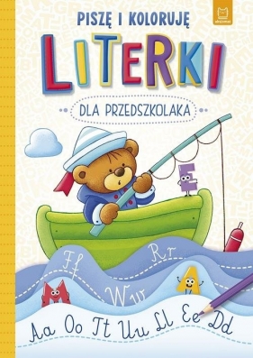 Literki dla przedszkolaka Piszę i koloruję