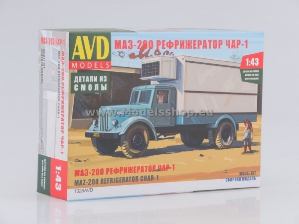 MAZ-200 with Refridgerator CHAR-1 model kit (1326AVD)