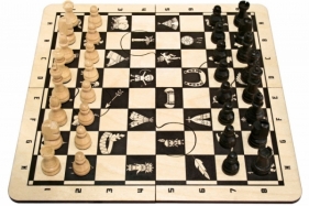 Puzzle Szachy - Brązowe (sz-90)