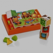 Cotoons Kolorowe klocki puzzle (760000211126)