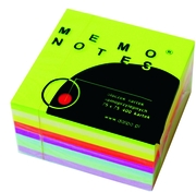 Notes - kostka samoprzylepna tęczowa 75x75 (400 kartek)