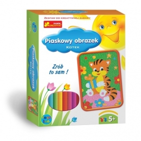 Zrób to sam Piaskowy obrazek Kotek (3007) - <br />