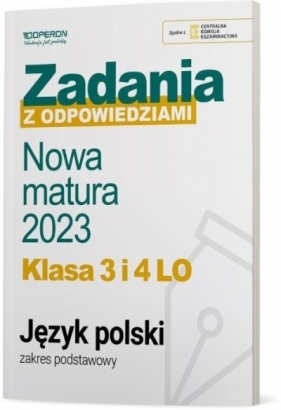 Język polski LO 3 i 4 Nowa matura 2023 ZP OPERON - Opracowanie zbiorowe
