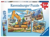 Puzzle 3w1: Duże maszyny budowlane (9226)