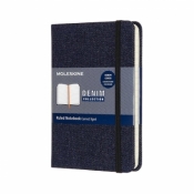 Notes linia P Denim, prussian blue MOLESKINE