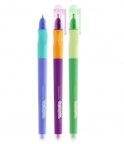 Długopis wymazywalny Ergo Boys - 0,7mm - niebieski, display 30szt