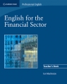 English for the Financial Sector Teacher's Book MacKenzie Ian