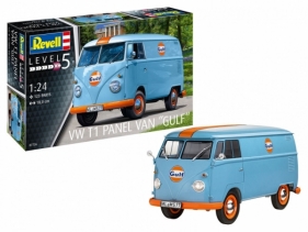 Model plastikowy VW T1 Panel Van - Gulf Decoration 1/24 (07726)