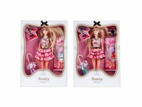 Lalka 29cm z akcesoriami ubranka