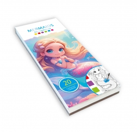 Kolorowanka wodna - Syrenki