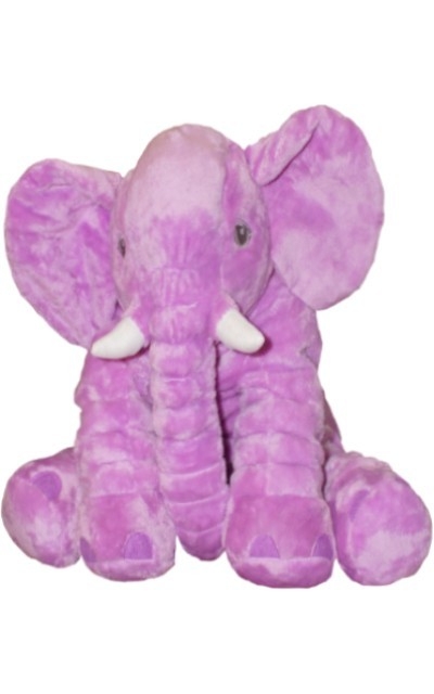 Słoń Milan fioletowy 60 cm (4775b)