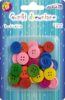 Guziki drewniane 1,8cm 30szt