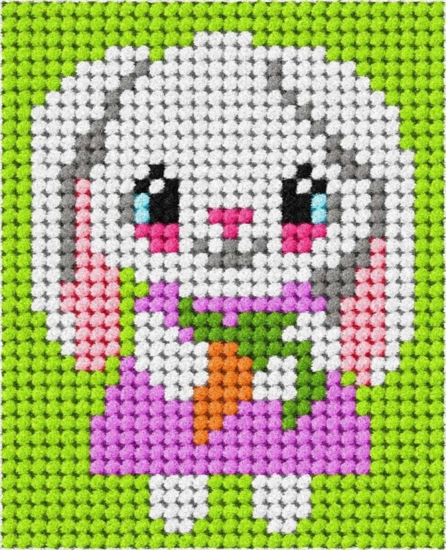 Haft. Moje pierwsze wyszywanie - Królik