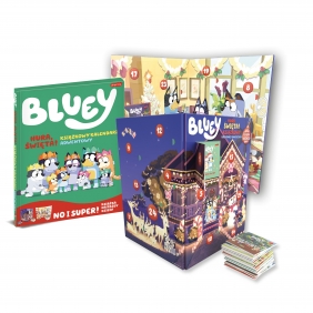 Bluey. Hura, Święta! Książkowy kalendarz adwentowy - Opracowanie zbiorowe