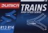 Dumica Curved turn out rail set R13-14