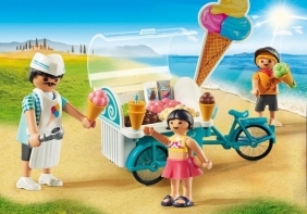 Playmobil Family Fun: Rower z wózkiem z lodami (9426)