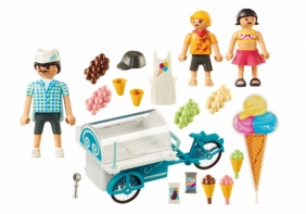 Playmobil Family Fun: Rower z wózkiem z lodami (9426)