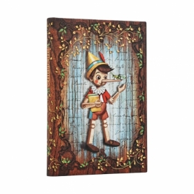 Notatnik w linie Paperblanks Carlo Collodi, Pinocchio Ultra