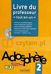 Adosphere 2 podręcznik nauczyciela +CD-ROM - Marie-Laure Poletti, Céline Himber