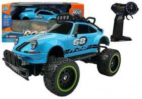 Auto zdalnie sterowane R/C Beetle 2.4GHz niebieskie