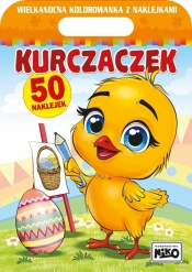 Wielkanocna kolorowanka z naklejkami. Kurczaczek - Artur Rajch