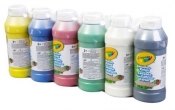 Crayola Farby w butelkach 6 kolorów 237 ml