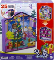 Figurki Polly Pocket Domek Kalendarz adwentowy (HHX84)