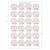 Naklejki dziś są moje urodziny