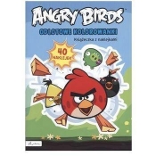 ODLOTOWE KOLOROWANKI ANGRY BIRDS KSIĄŻECZKA Z NAJLEJKAMI - Opracowanie zbiorowe