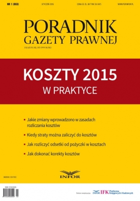 Koszty 2015 w praktyce