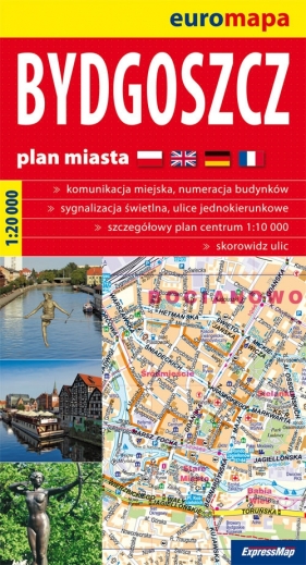 Bydgoszcz plan miasta 1:20 000
