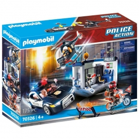 Playmobil City Action: Policja z helikopterem (70326)