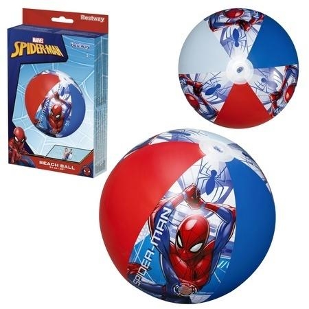 <img src='https://webimage.pl/pics/262/6/d6941607386262.jpg' style='height:440px' /> Piłka plażowa dmuchana Spider-Man 51cm