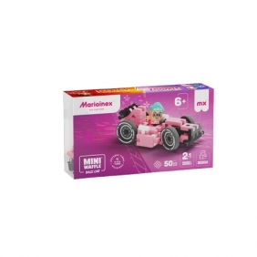 Mini Waffle Cars - Różowy, 50 el. (906439)