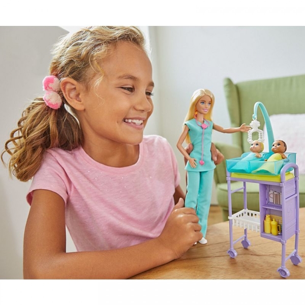 Barbie Kariera - Lekarz dziecięcy (GKH23)