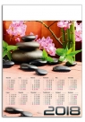 Kalendarz plakatowy Zen A1 2018 (GM-917-T11-BIAŁY)