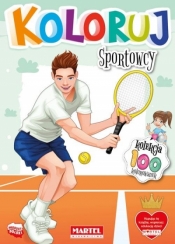 koloruj - Sportowcy