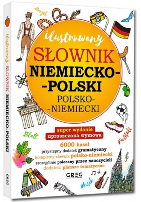 Ilustrowany słownik niemiecko-polski, polsko-niemiecki - Golis Adrian