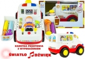 Auto na Baterie Ambulans + Pacjent Karetka Lekarz