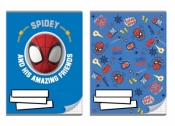 Zeszyt A5 16k. kratka Spidey (mix wzorów)