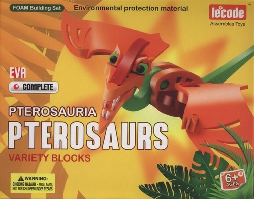 Puzzle piankowe 3D Dinozaury Pterozaurus