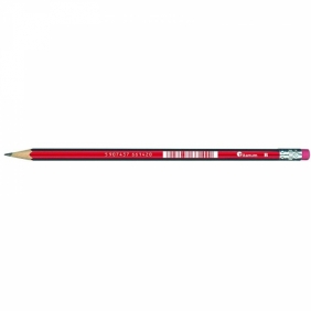 Ołówki techniczne Titanum B z gumką, 12 szt.