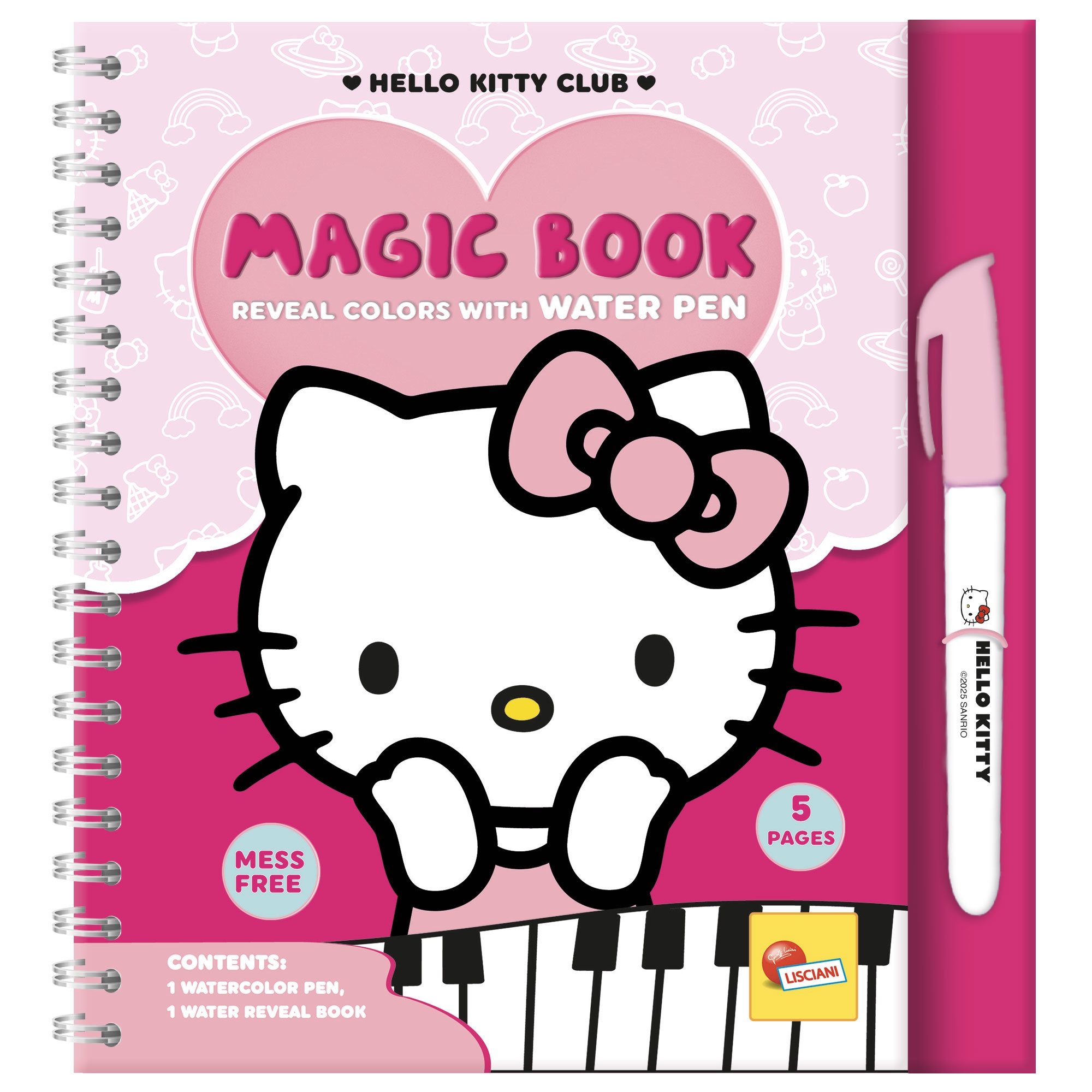 Kolorowanka wodna - Hello Kitty