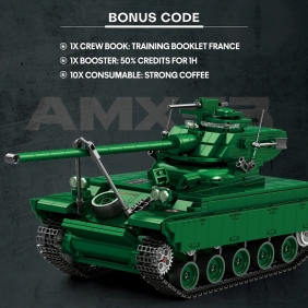 Reobrix, Klocki Czołg AMX-13 World of Tanks, 1037 el.